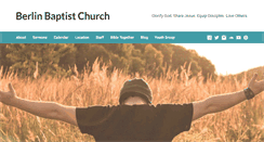 Desktop Screenshot of berlinbaptist.org